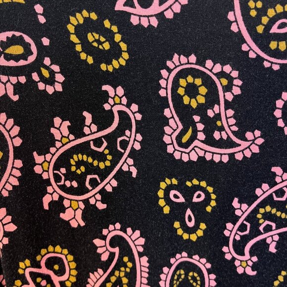 BODEN Evelyn Jersey Midi Dress Azalea Paisley Pink Black 12 - Picture 6 of 9